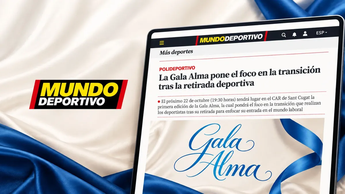 Artículo de Mundo Deportivo sobre la Gala Alma